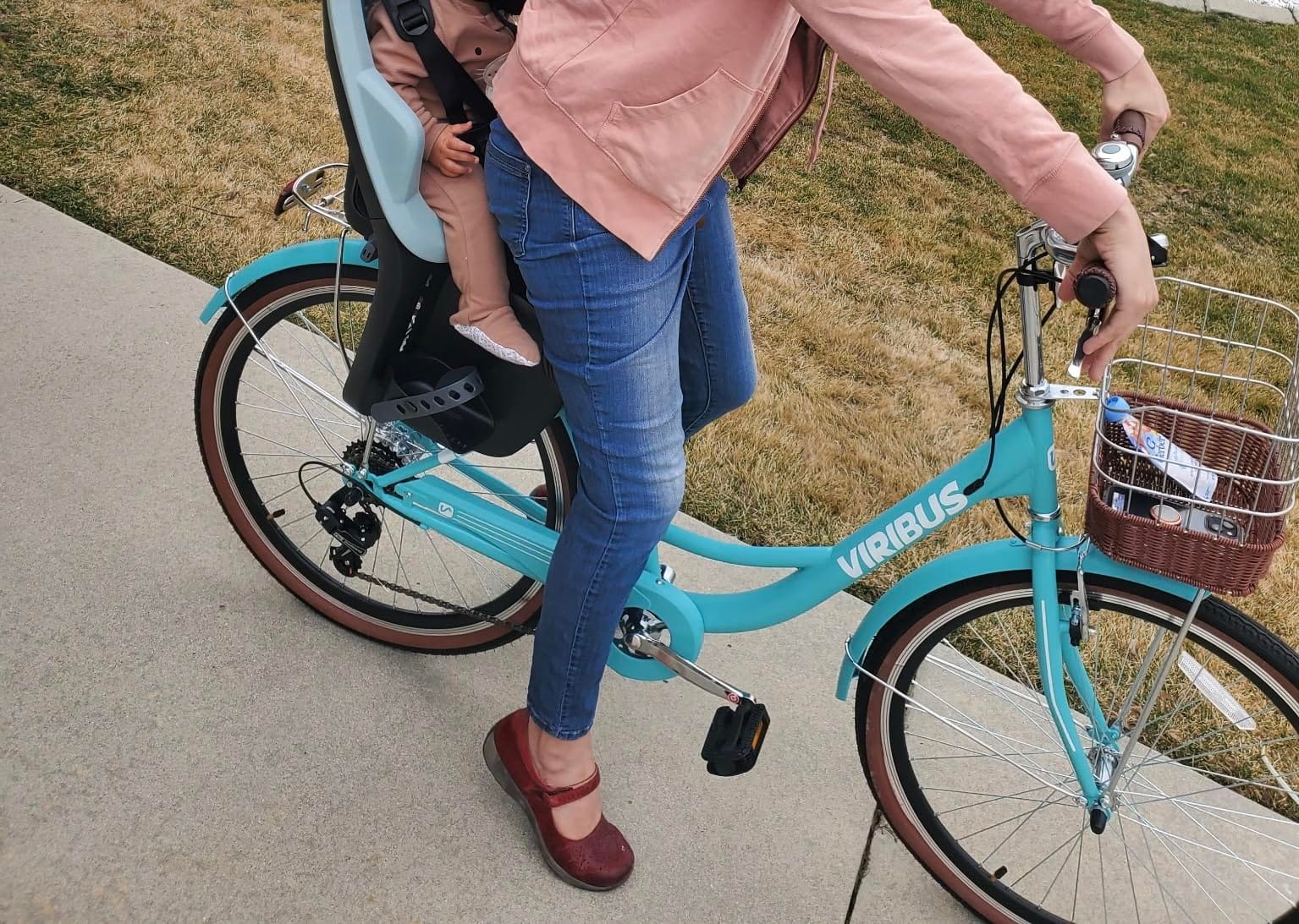 Thule Yepp 2 Mounted Child Bike seat, Adjustable footrests, 5-Point Harness and Easy to Mount Design customer photo 2