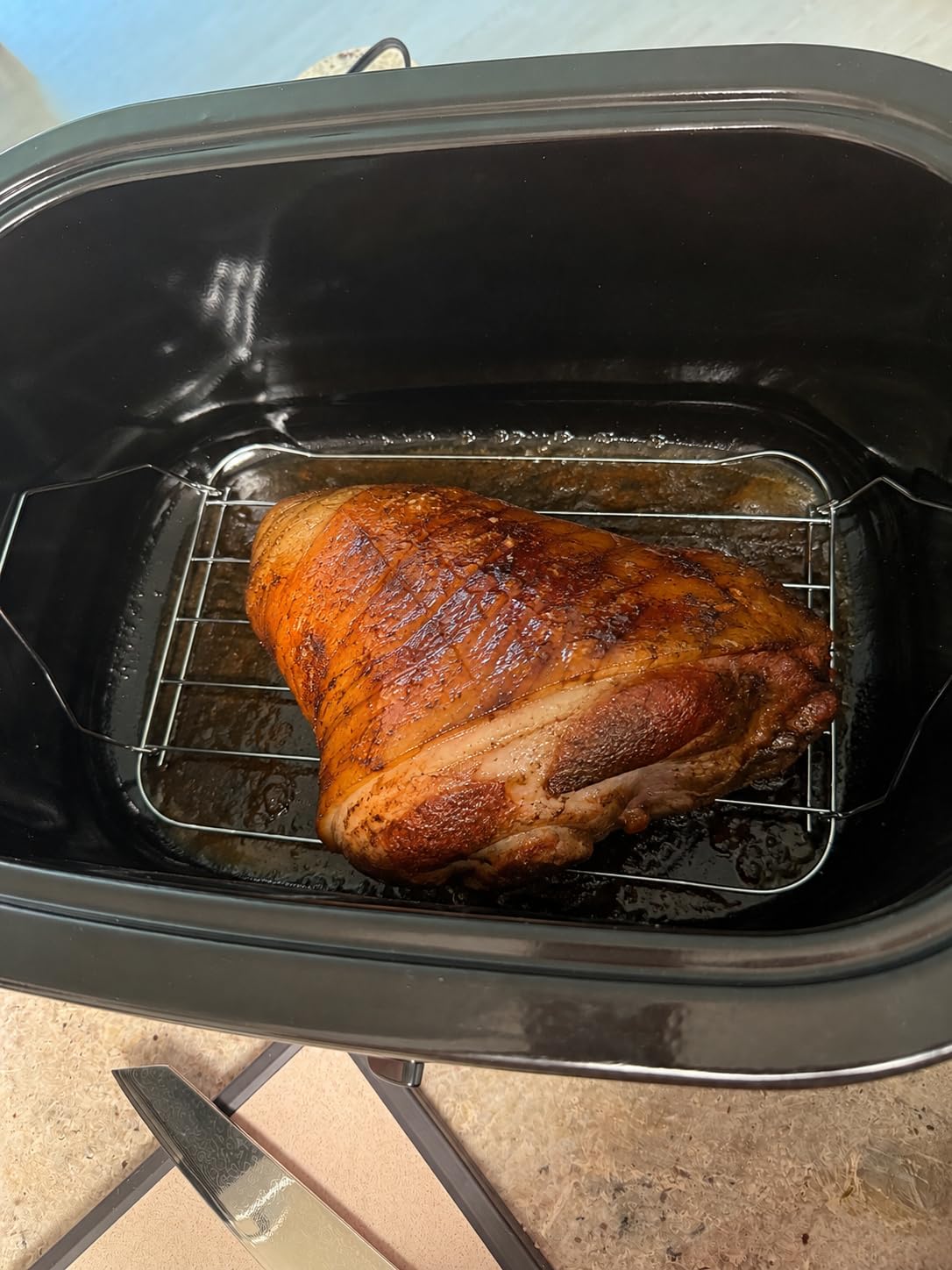 Sunvivi 28QT Roaster Oven for Large Whole Turkey, Countertop Roaster Cooker customer photo 2