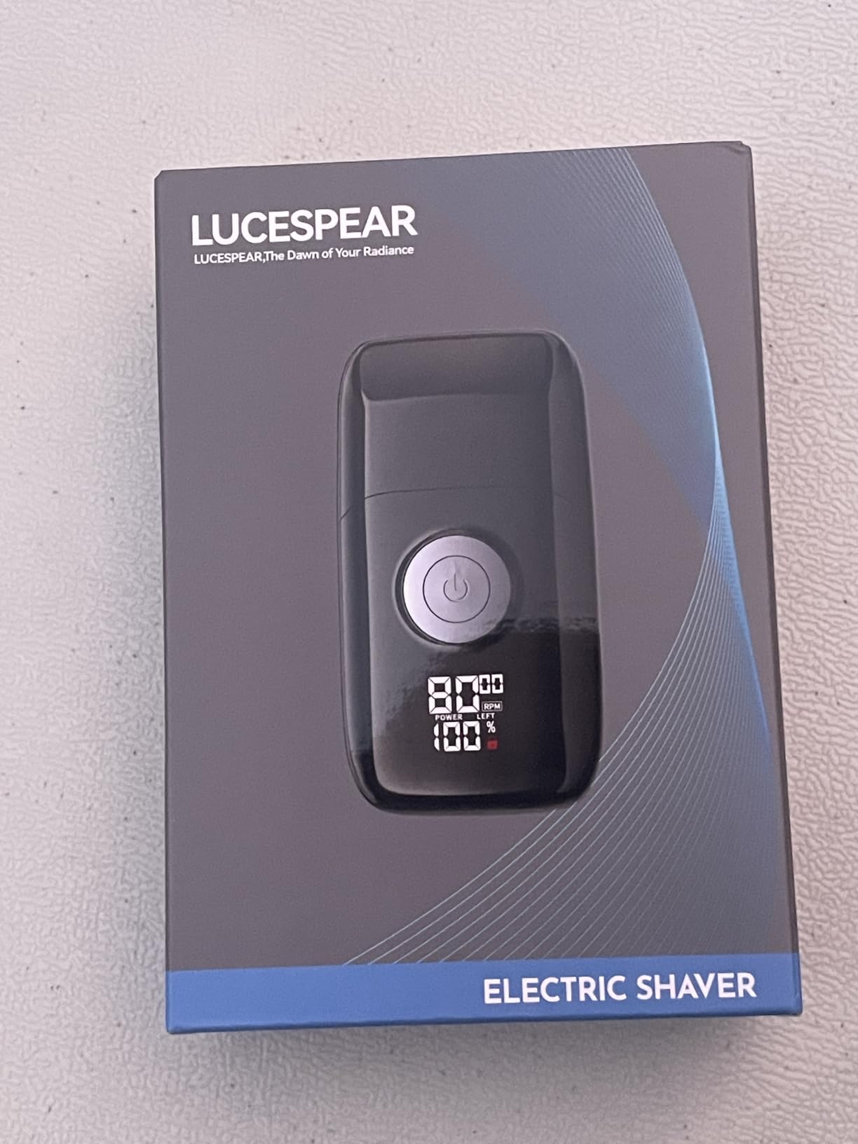 Electric Foil Shaver for Men: Sensitive Skin, 240Min USB-C | Hypoallergenic foil for sensitive skin. Dual-speed 8000/8500 RPM, 3 floating heads, IPX7 wet/dry, travel lock & LED display. customer photo 2