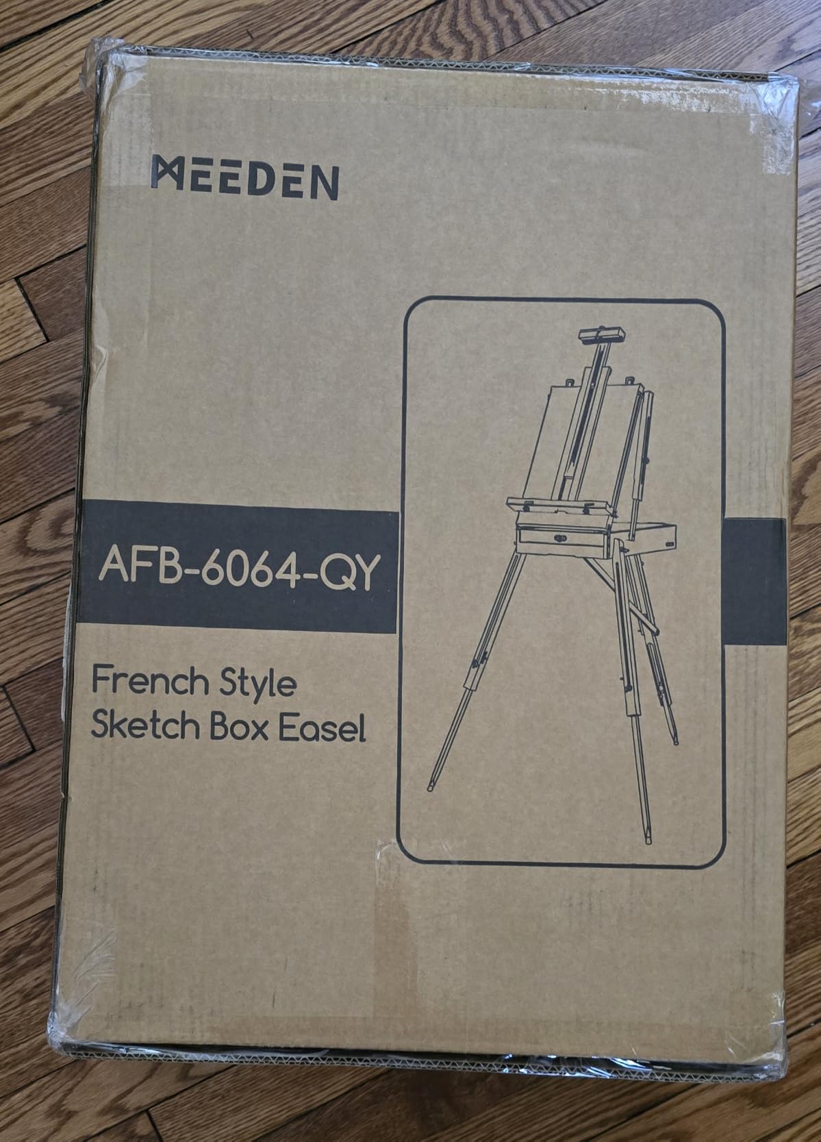 MEEDEN Portable French Easel for Painting: Beech Wood Plein Air Art Easel customer photo 2