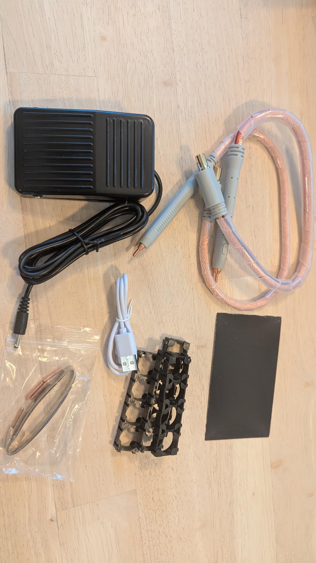 10000mAh Battery Spot Welder, AWithZ 1650A Output Current Max 100 Gears Adjustable Foot Pedal Operated, 10.2KW Spot Welder with Dual Pulse Output, Portable Spot Welder for Making DIY Battery Packs customer photo 2