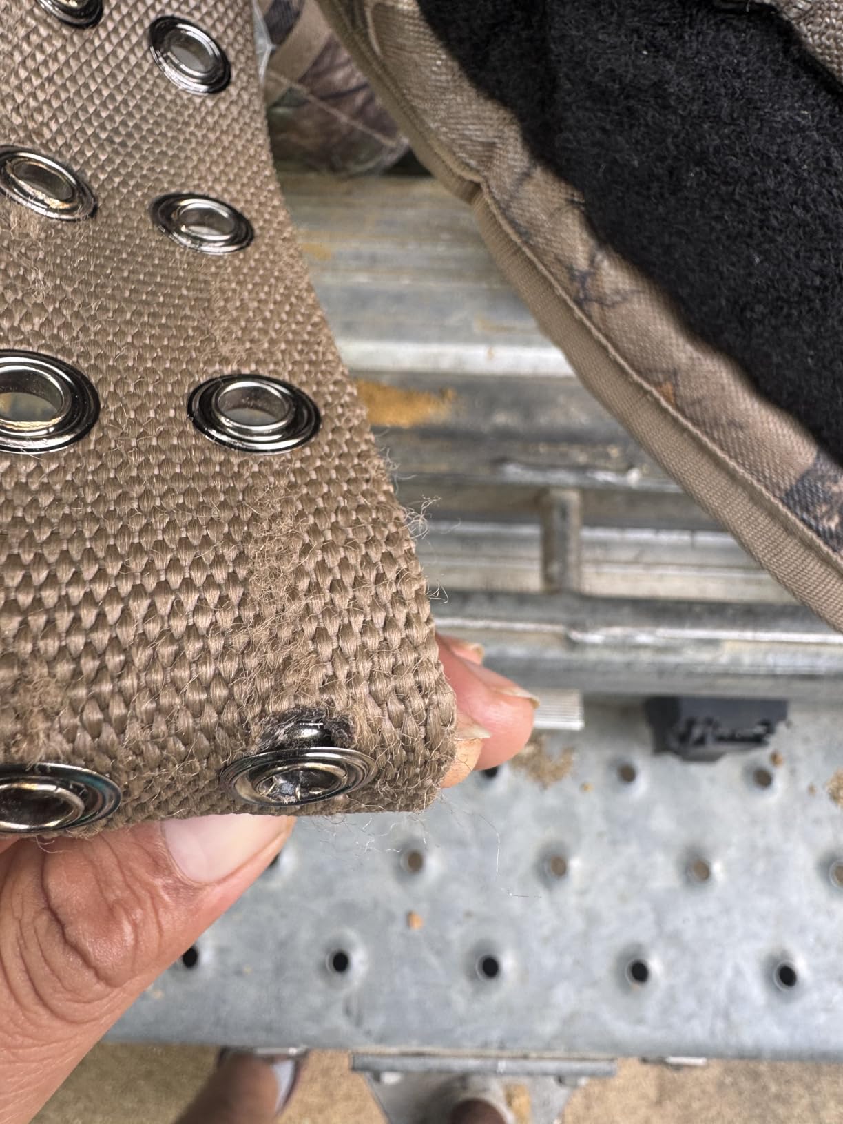 MELOTOUGH Camo Tool Belt with Suspenders Carpenter Tool Bag Supenders customer photo 1