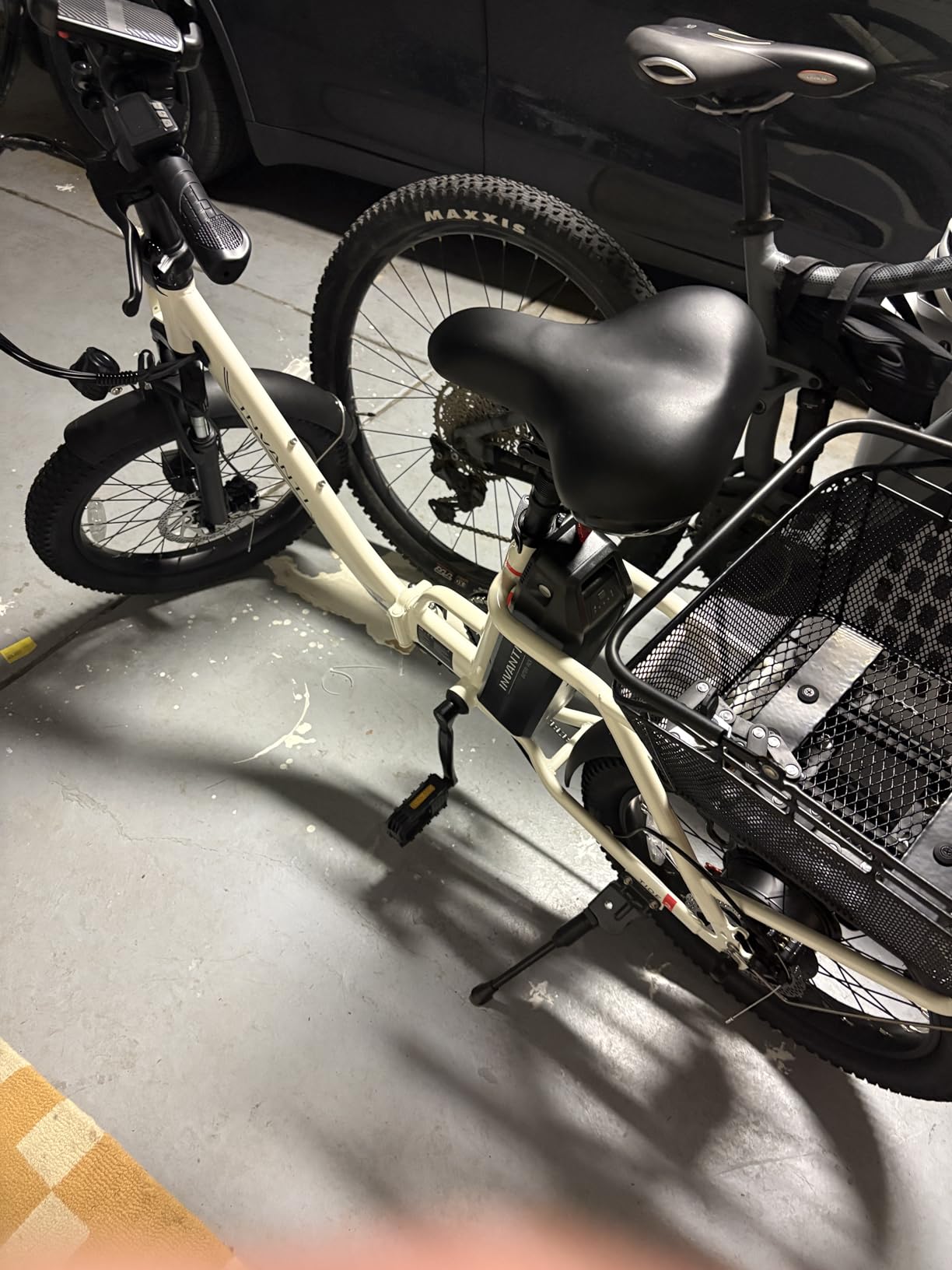 INVANTI Electric Bike for Adults, Electric Dirt Bike 1500W Peak Motor, 70 Miles E-Bike with 48V 15.6AH Removable Battery, 20