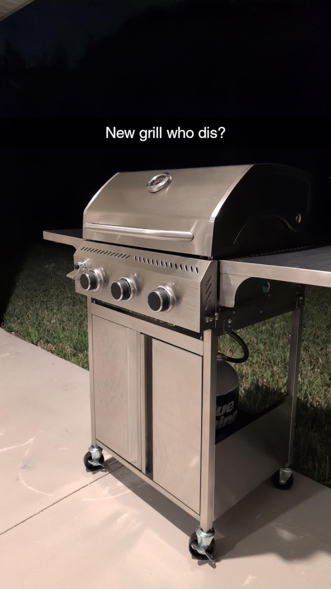 Electactic Stainless Steel 4-Burner Gas Grill with Side Burner – 42000BTU Propane BBQ Grill with Thermometer, Heavy-Duty Grill for Outdoor Patio and Backyard Cooking customer photo 1