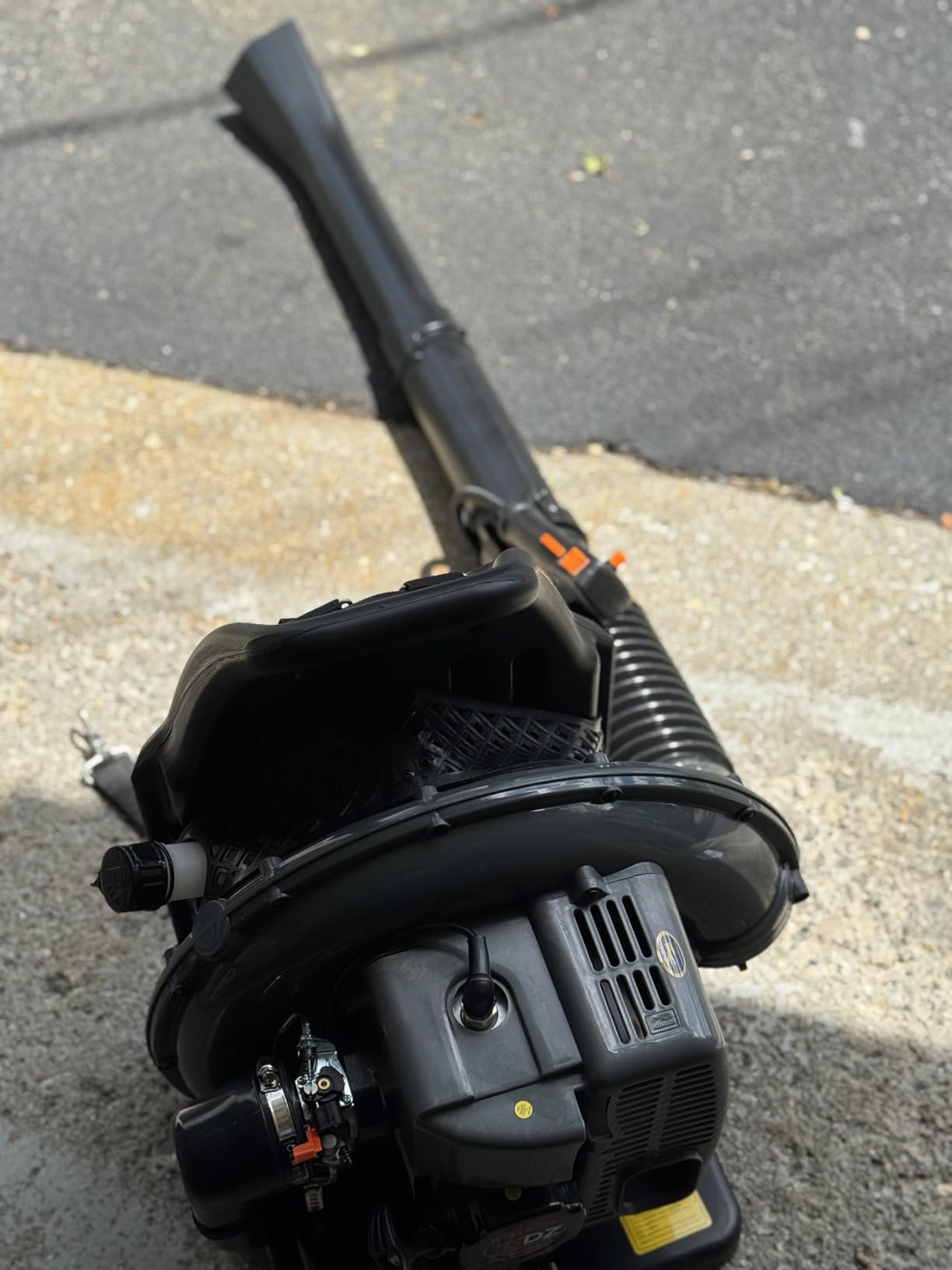 TDH Backpack Leaf Blower,63CC Backpack Blower with 665 CFM & 205 MPH customer photo 1