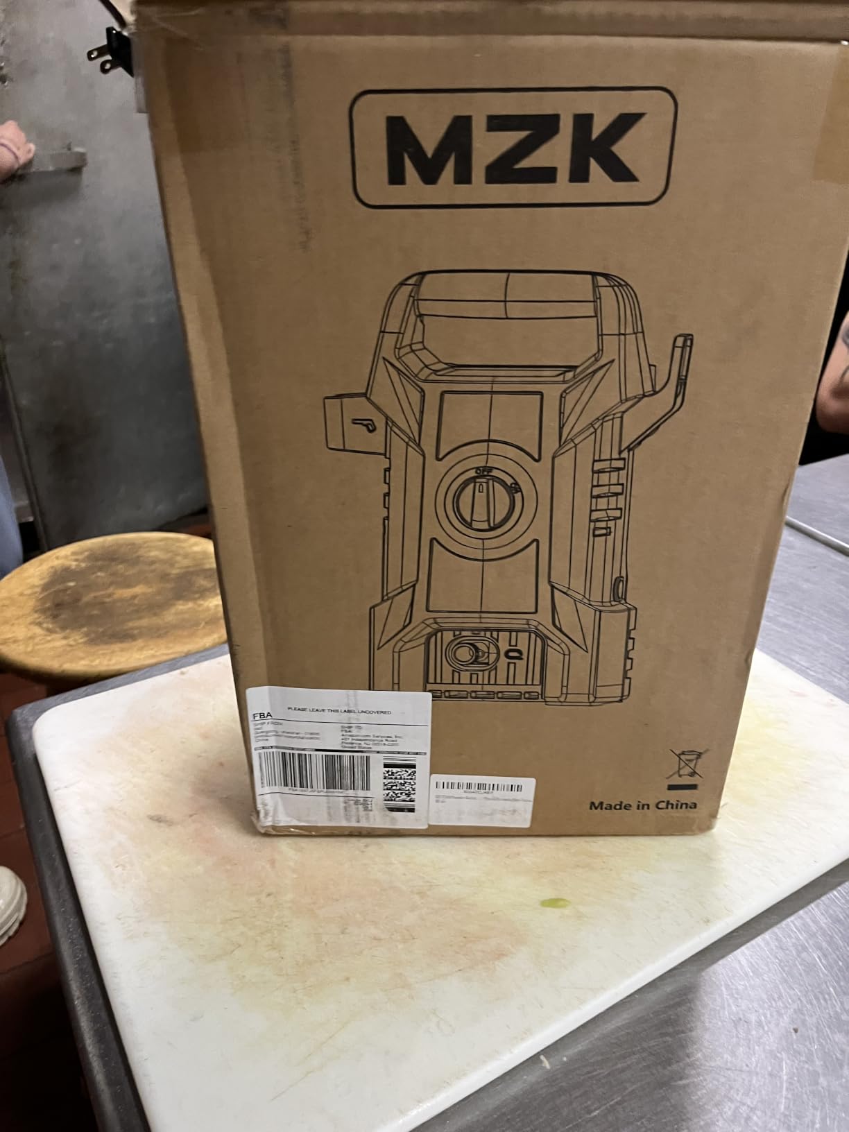 MZK Lightweight Pressure Washer, Portable Power Cleaner with Foam Cannon customer photo 2