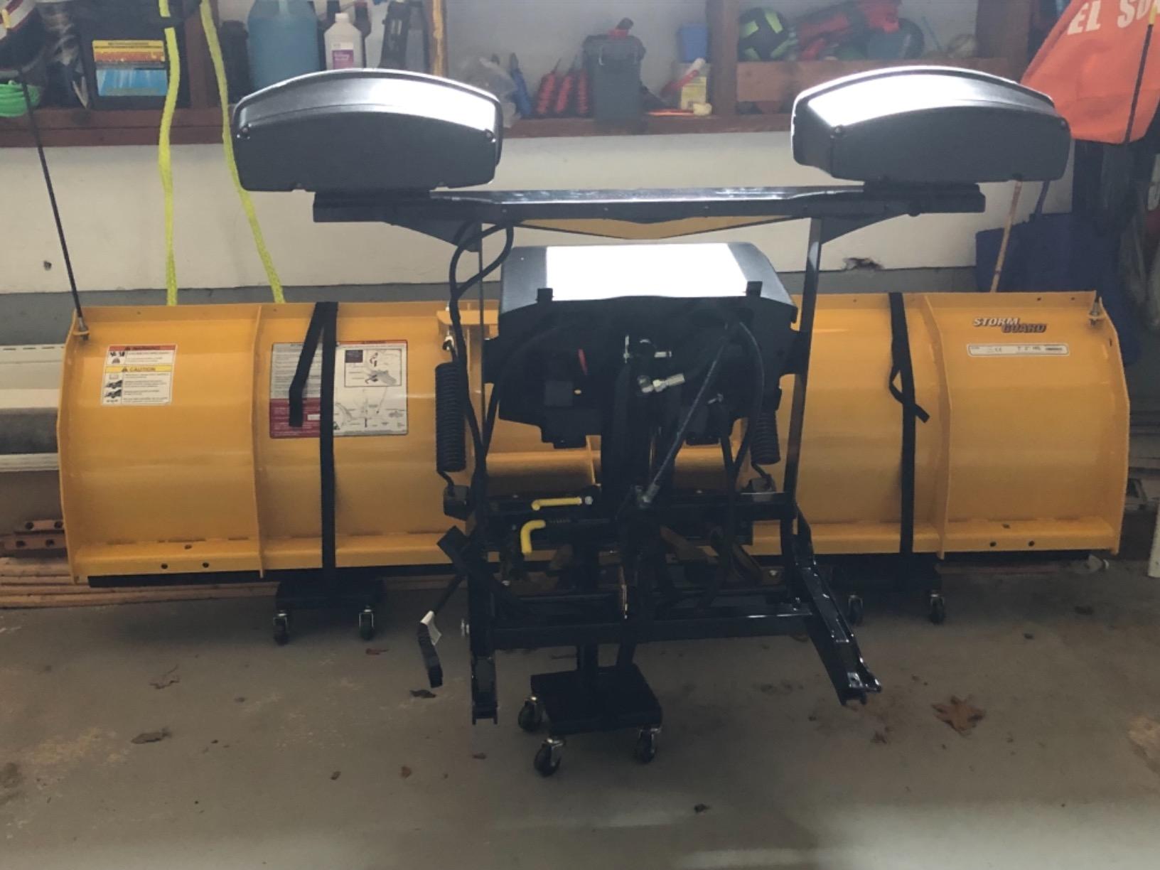 Snowmobile Dolly Set 3-Pack 1500 lbs with PU Swivel Casters, Red customer photo 1