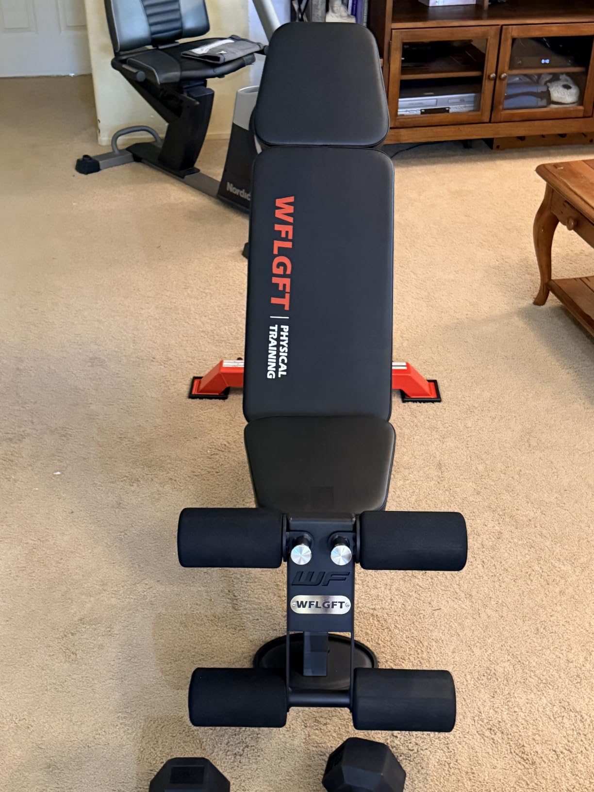 Commercial Adjustable Weight Bench, Heavy Duty 1800LBS | Workout Bench for Home Gym, Flat, Decline, Incline Bench Press, Removable Leg & Elbow Support for Full Body Strength Training customer photo 1