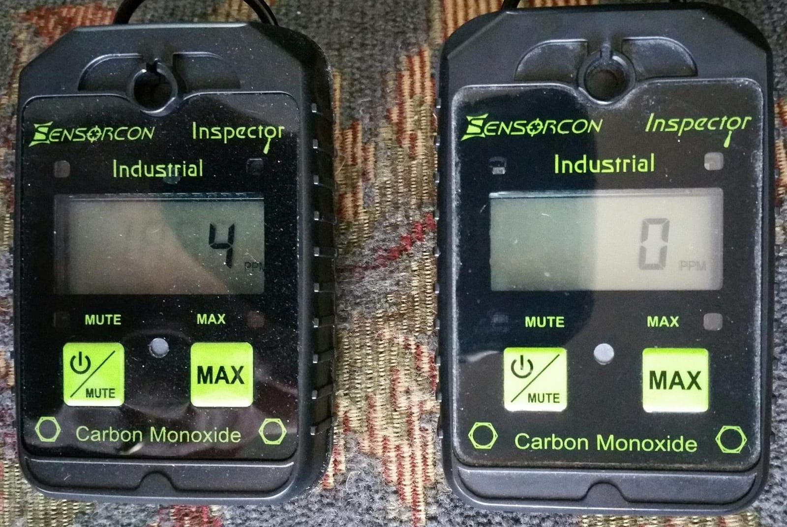 Inspector CO Monitor with Dash Mount | ETL Intrinsically Safe Portable Gas Monitor | UL 913 | Industrial and Safety | Industrial Model customer photo 2