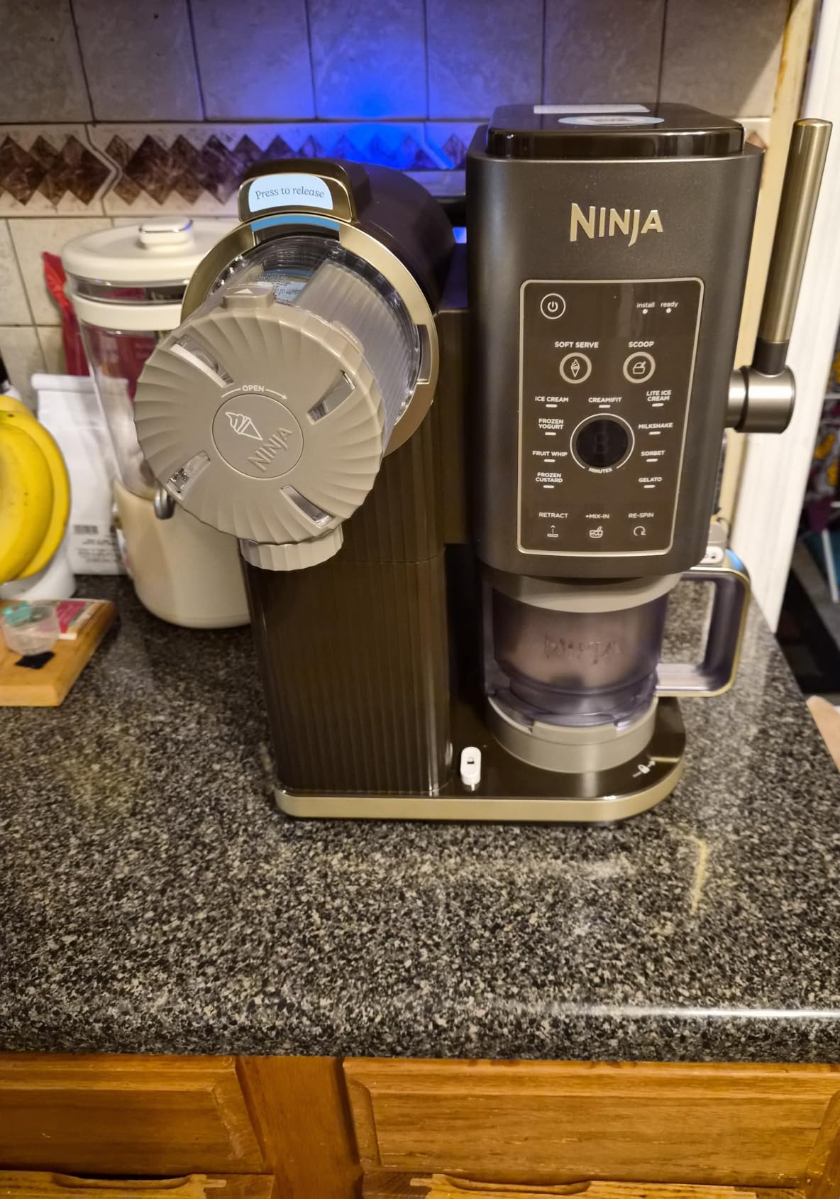 Ninja Creami Scoop & Swirl 13-in-1 Ice Cream and Soft Serve Maker, NC701BR | Ninja Creami Scoop and Swirl turns almost anything into ice cream and soft serve at a button touch, scooped or swirled customer photo 2
