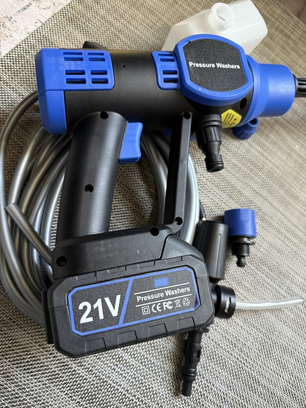 5000 PSI Cordless Pressure Washer with 4.0Ah Battery customer photo 2