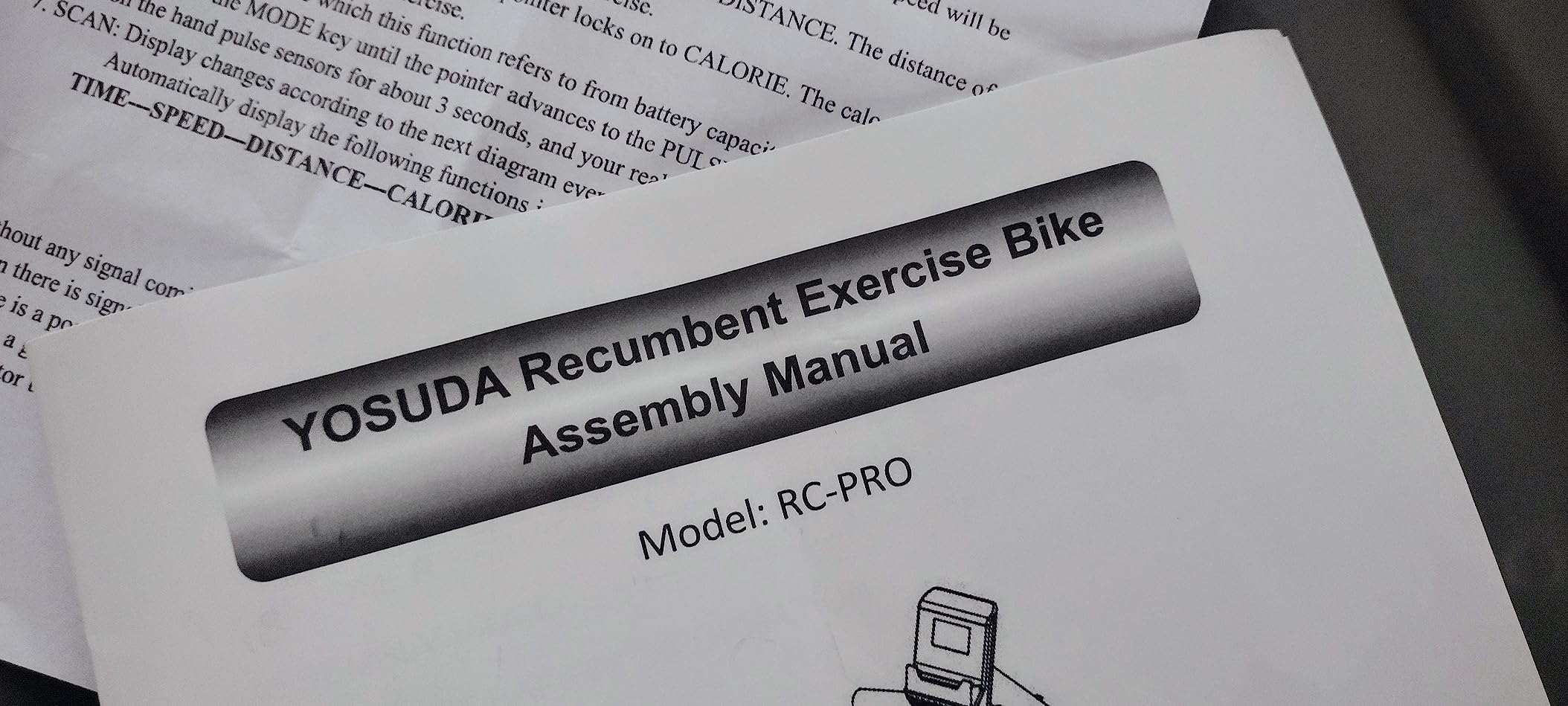 YOSUDA Air-Resistance Exercise Bike with Dual-Drive System, Smart Air Bike | Fan Bike with Preset & Custom Intervals, LCD Display, APP Connectivity, Adjustable Seat for HIIT, Full-body Cardio, Home Gym customer photo 2
