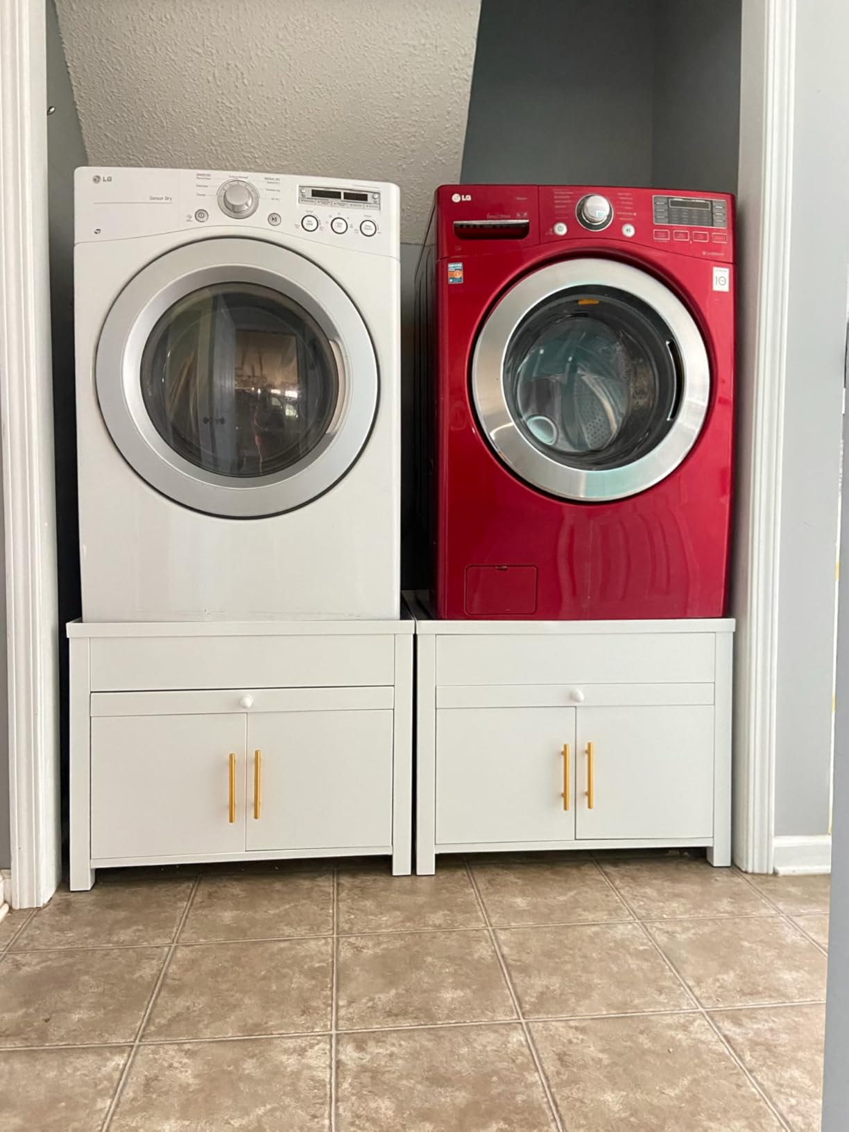 Laundry Pedestal for Washer Dryer Stand customer photo 1
