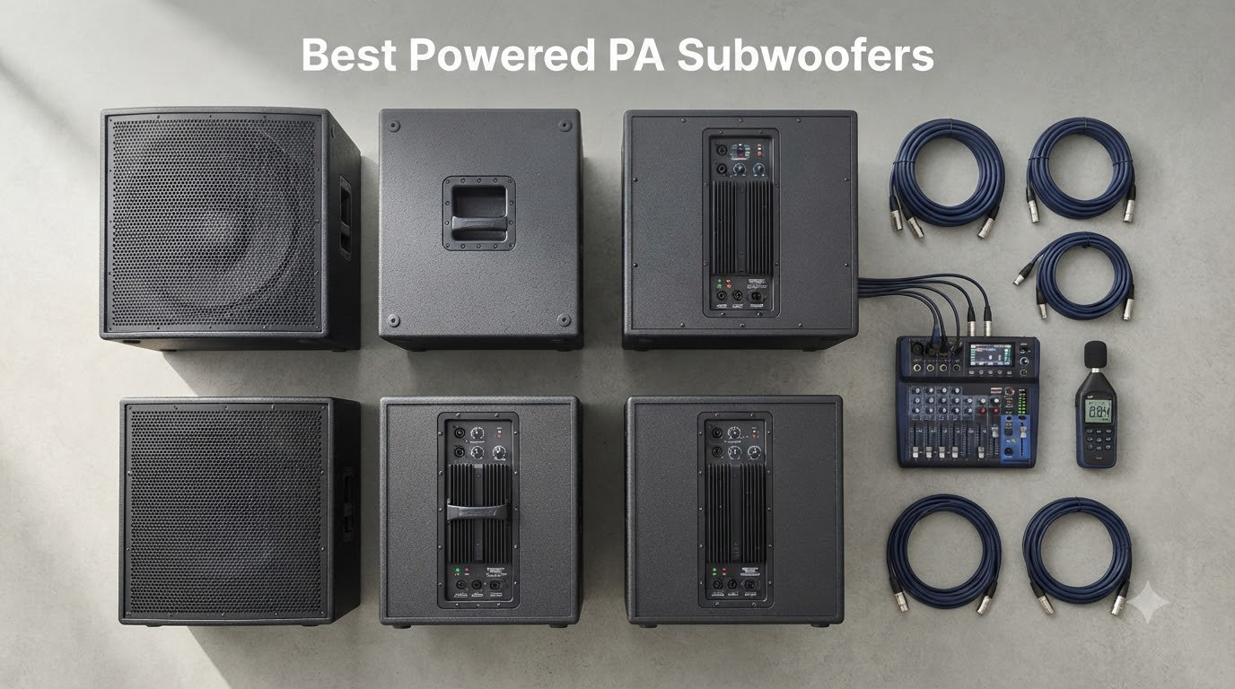 8 Best Powered PA Subwoofers (September 2026)