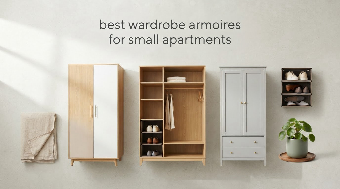 12 Best Wardrobe Armoires for Small Apartments (October 2026)