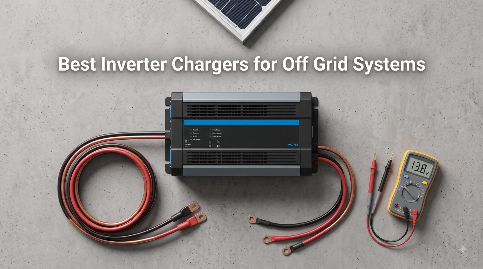8 Best Inverter Chargers for Off Grid Systems (September 2026)