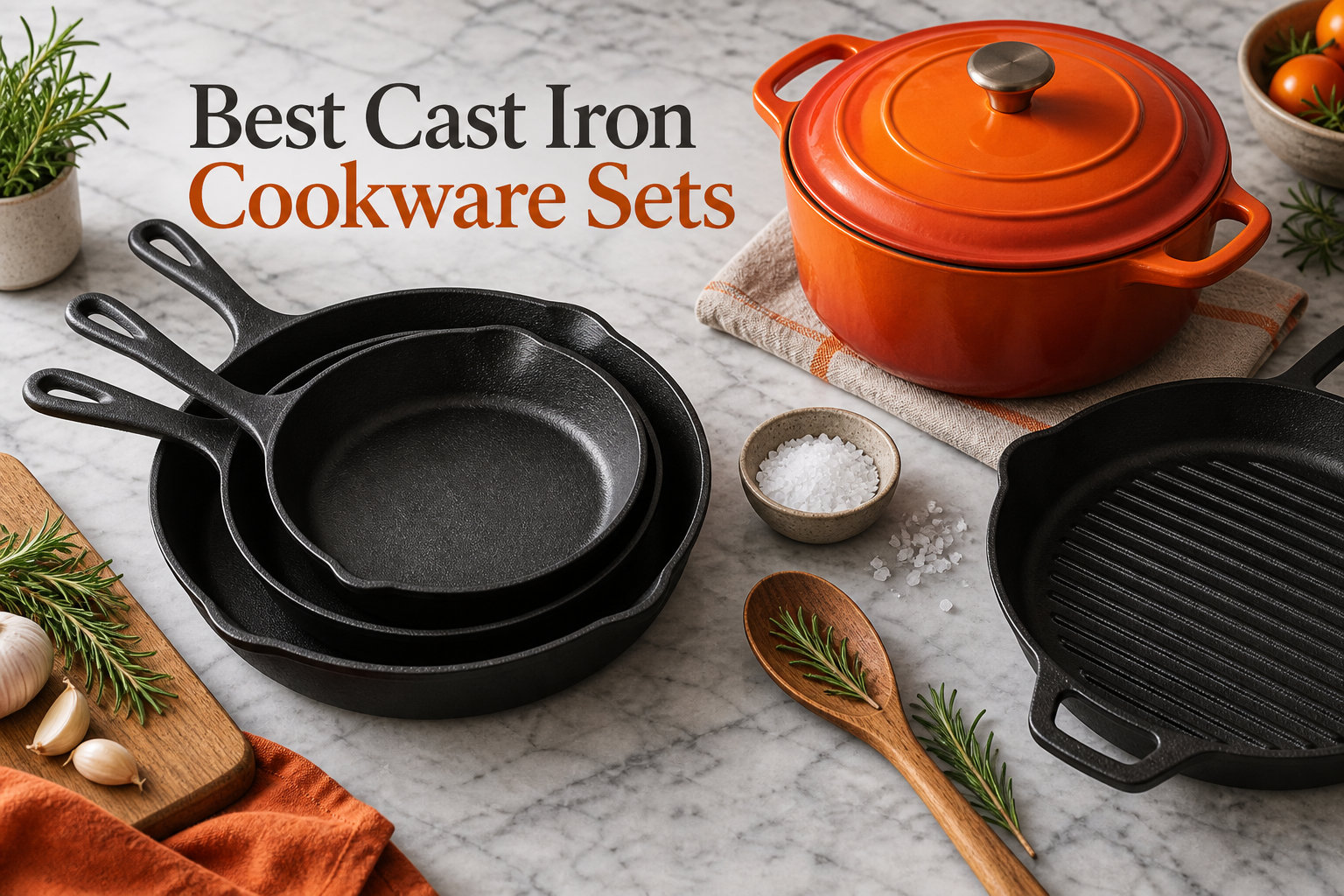 8 Best Cast Iron Cookware Sets (September 2026)