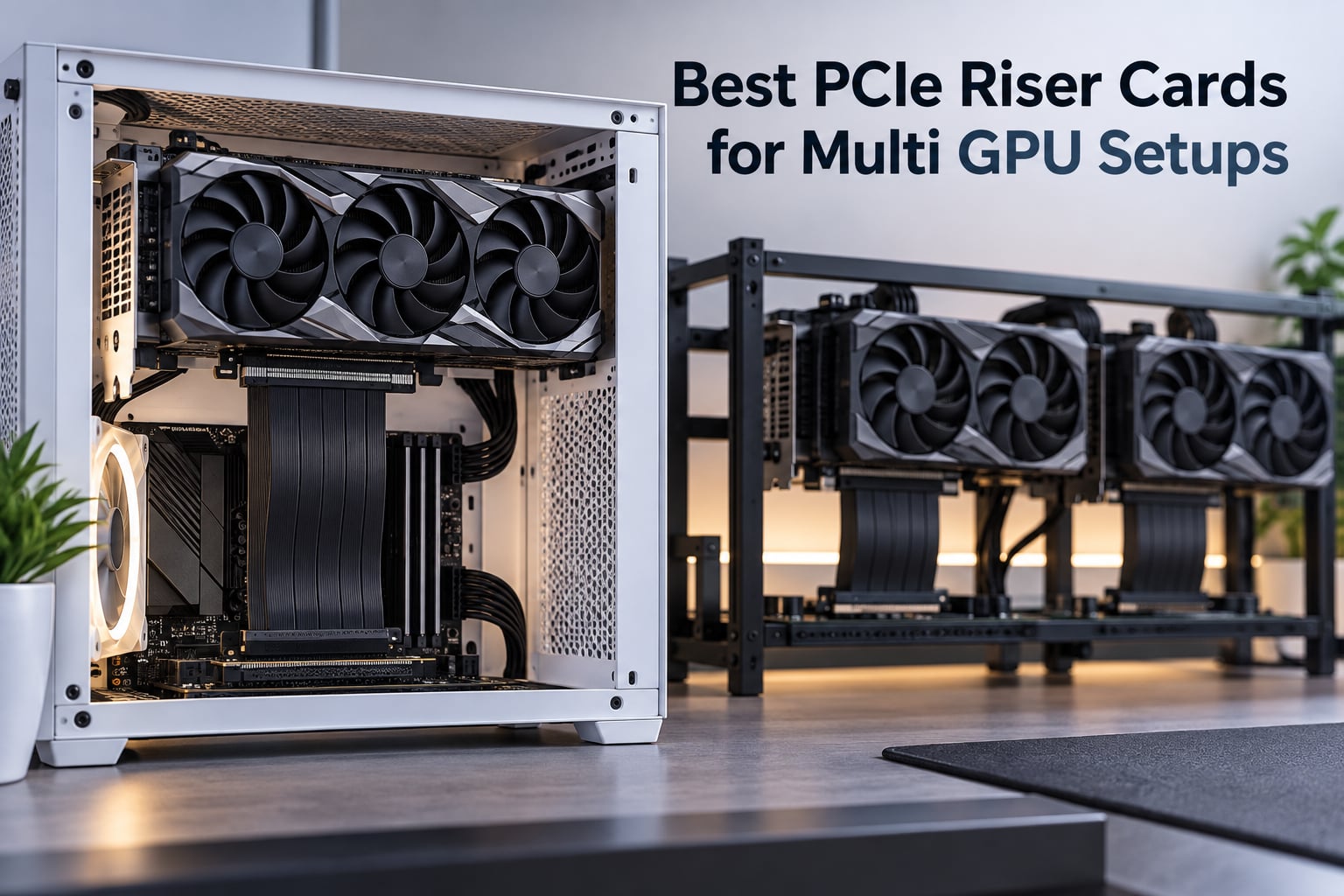 8 Best PCIe Riser Cards for Multi GPU Setups (September 2026)