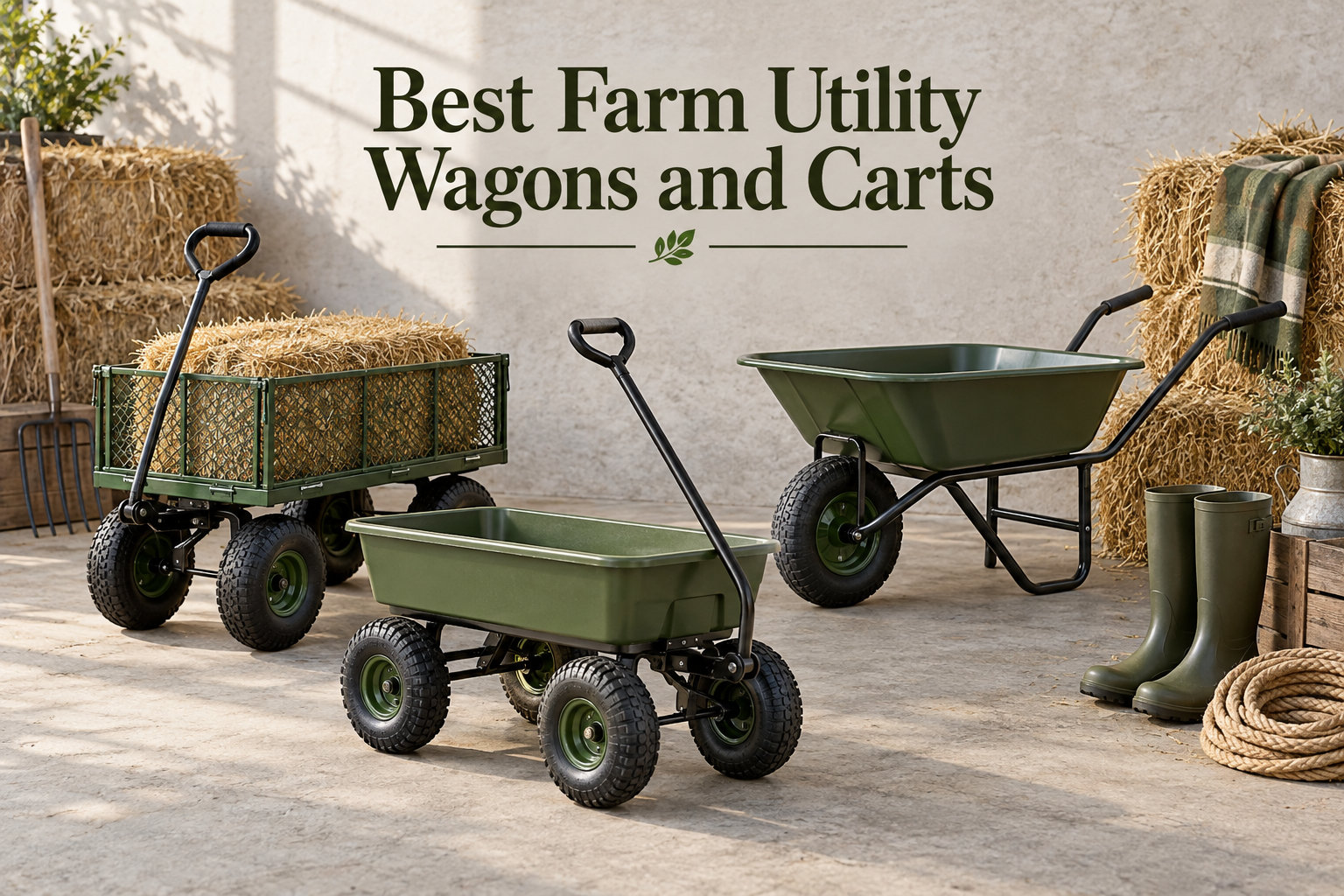8 Best Farm Utility Wagons and Carts (September 2026)