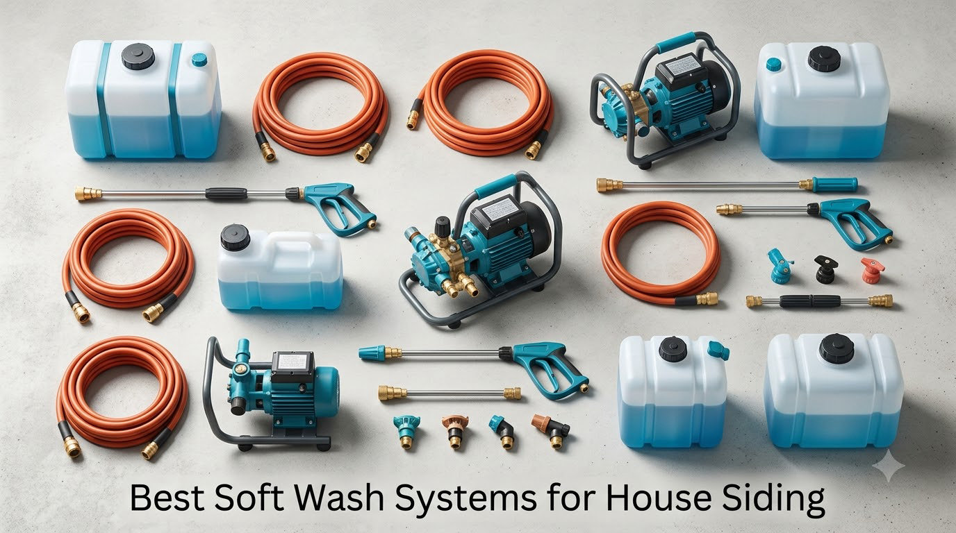 8 Best Soft Wash Systems for House Siding (September 2026)