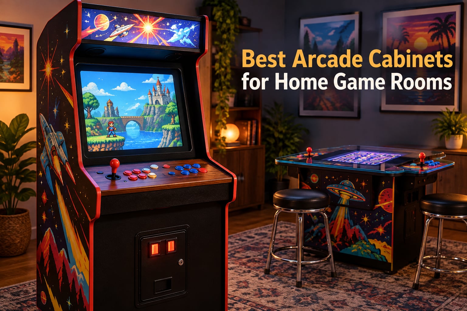 10 Best Arcade Cabinets for Home Game Rooms (September 2026)