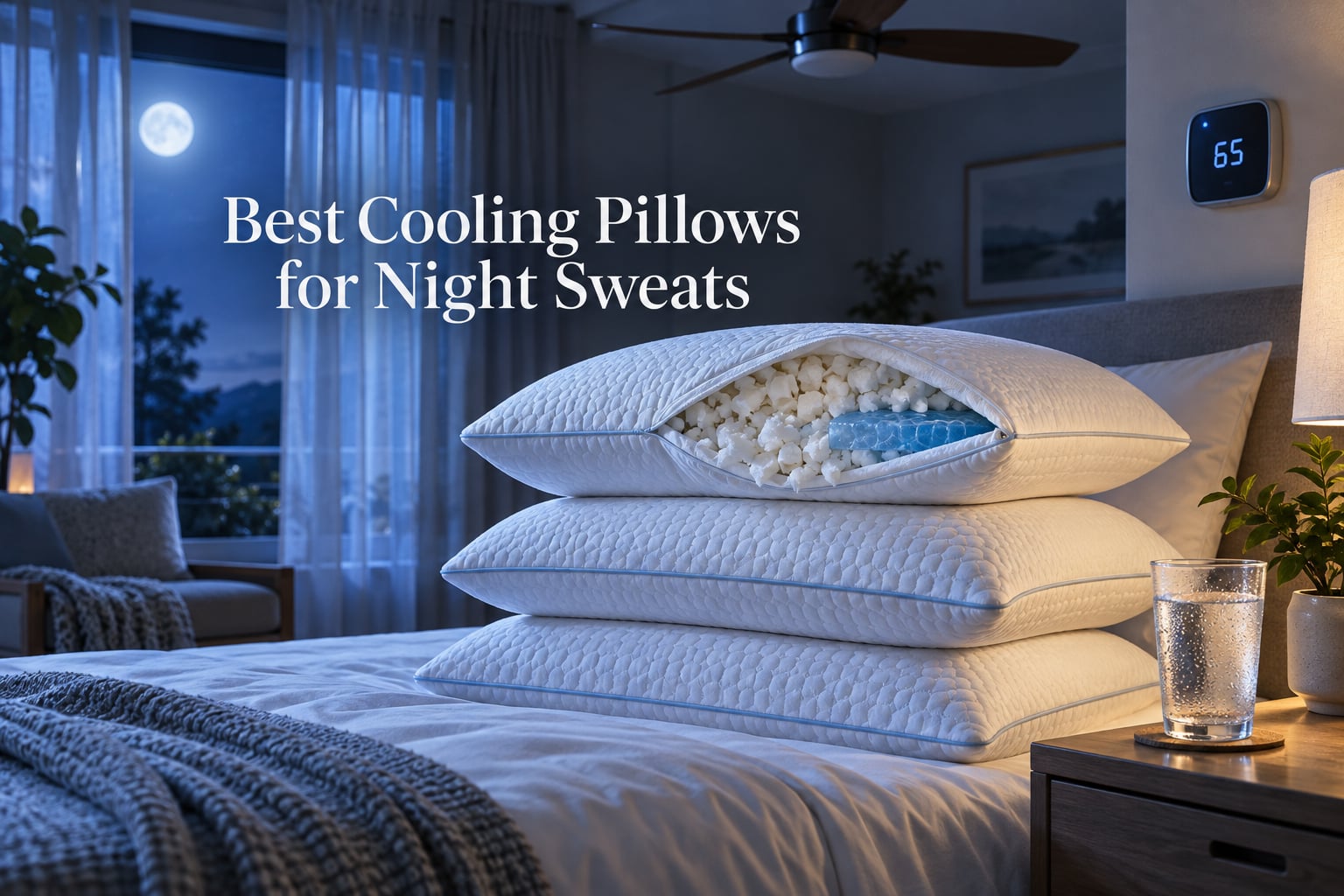 8 Best Cooling Pillows for Night Sweats (September 2026)