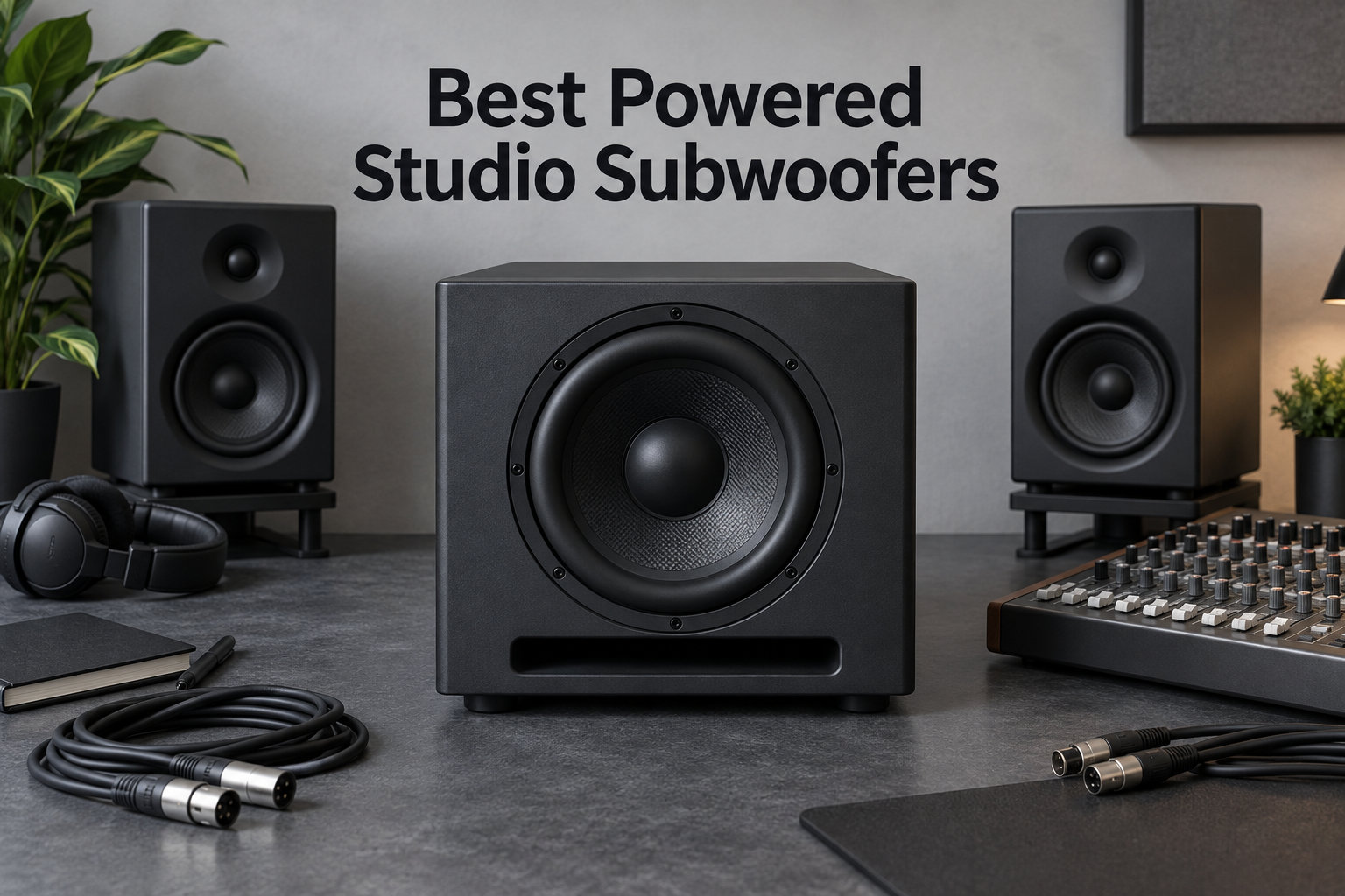 12 Best Powered Studio Subwoofers (September 2026)