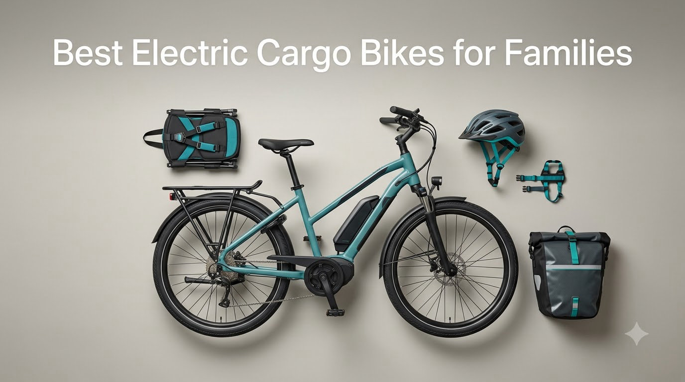 8 Best Electric Cargo Bikes for Families (September 2026)