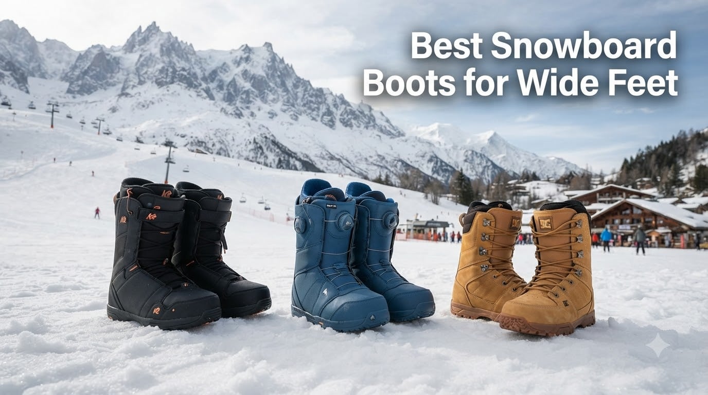 12 Best Snowboard Boots for Wide Feet (September 2026)