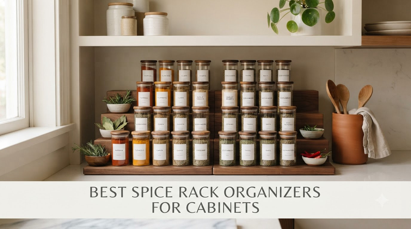 8 Best Spice Rack Organizers for Cabinets (September 2026)