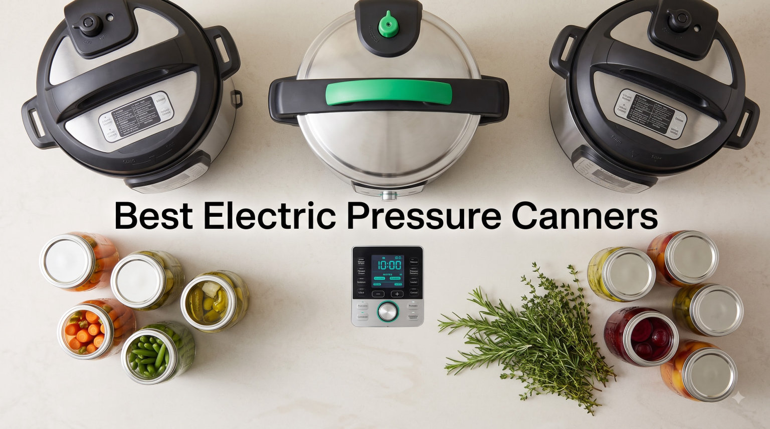 8 Best Electric Pressure Canners (September 2026)