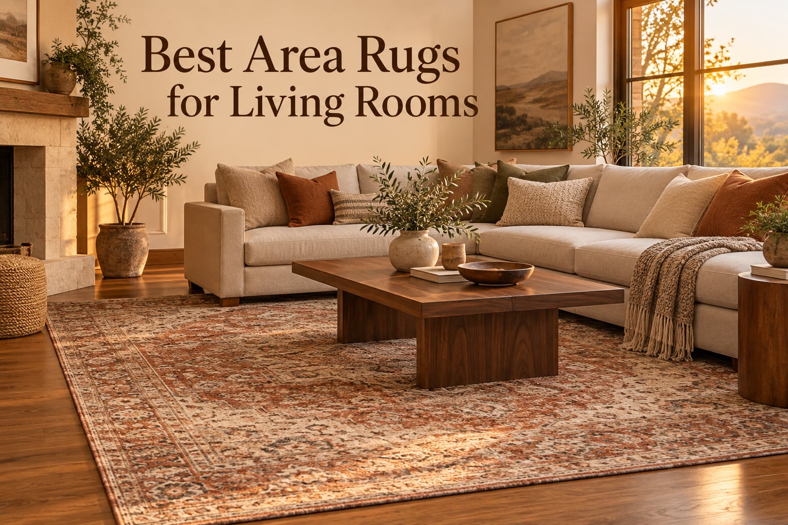 10 Best Area Rugs for Living Rooms (September 2026)