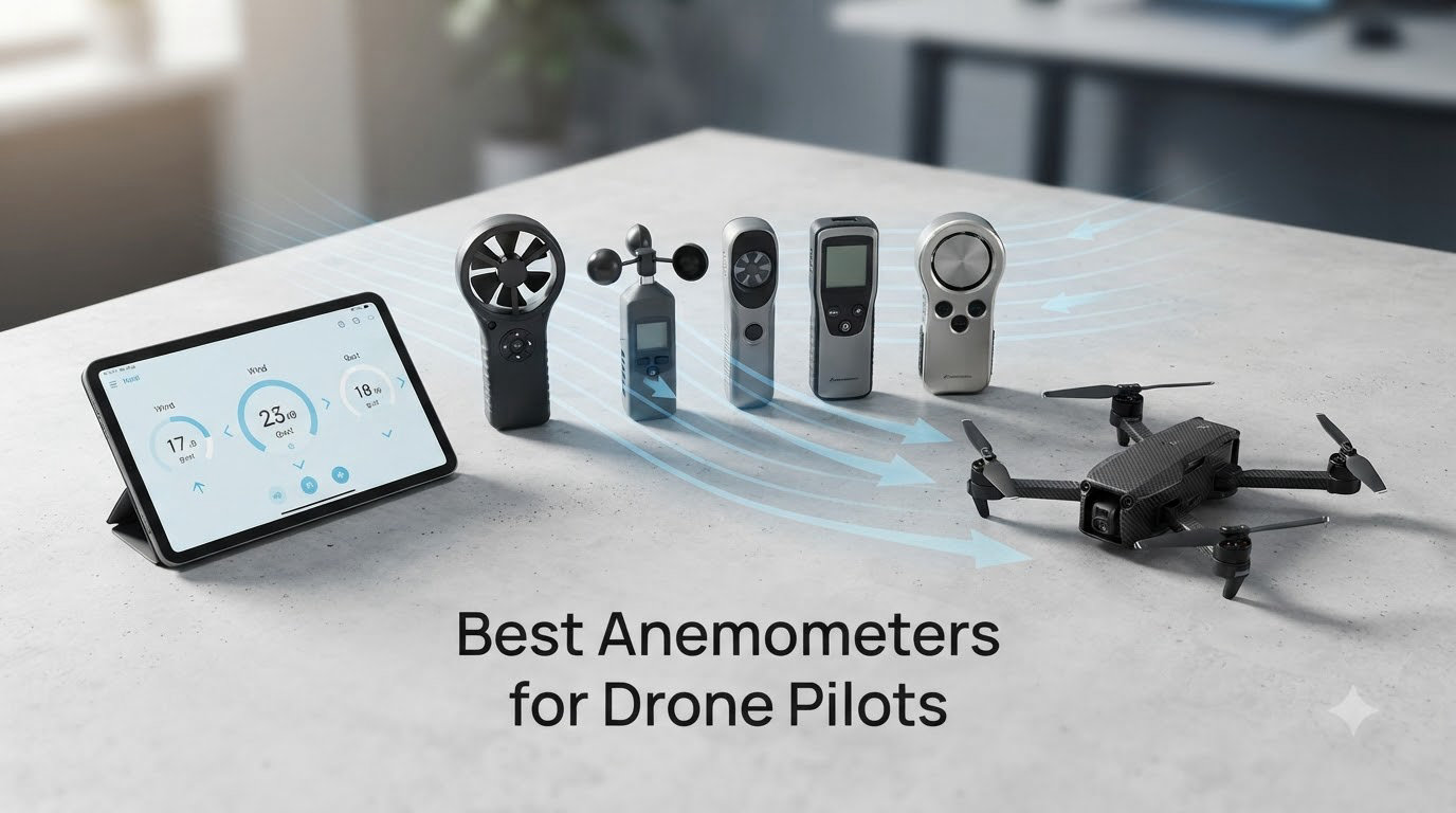 8 Best Anemometers for Drone Pilots (September 2026)