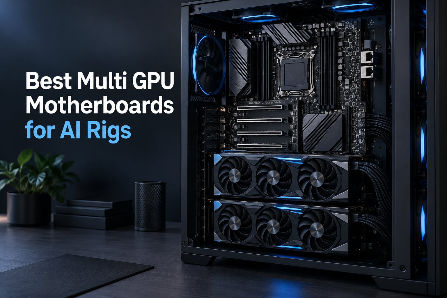 8 Best Multi GPU Motherboards for AI Rigs (September 2026)