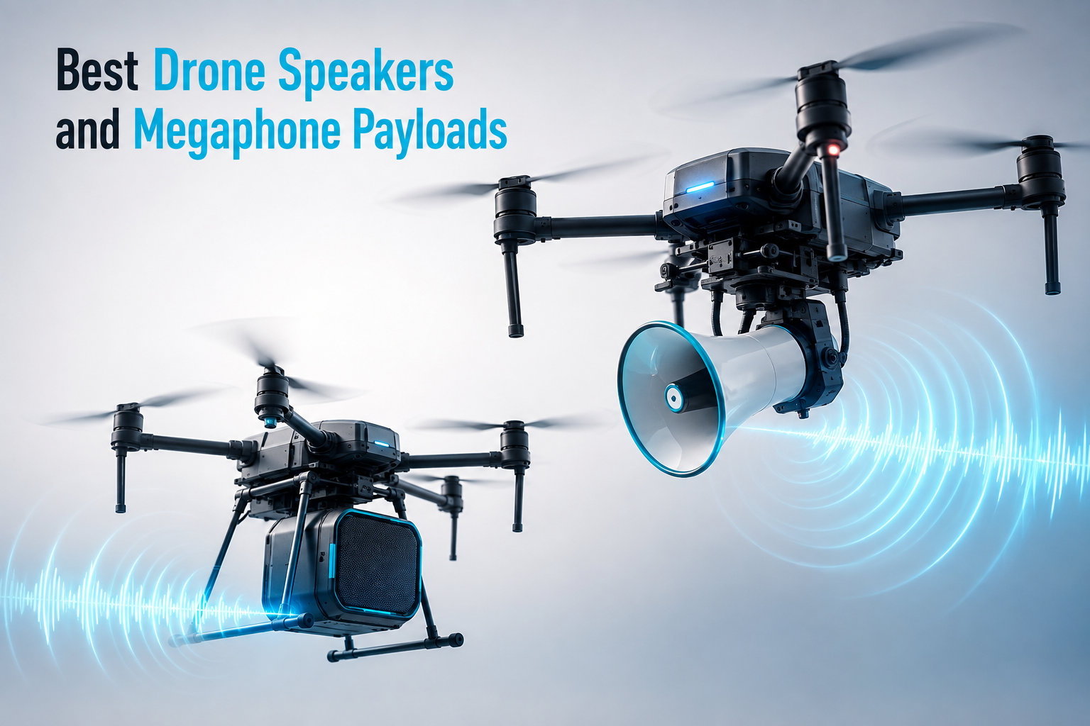 8 Best Drone Speakers and Megaphone Payloads (September 2026)