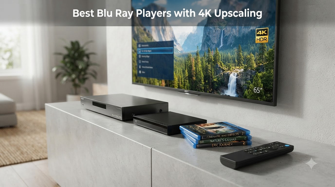8 Best Blu Ray Players with 4K Upscaling (September 2026)