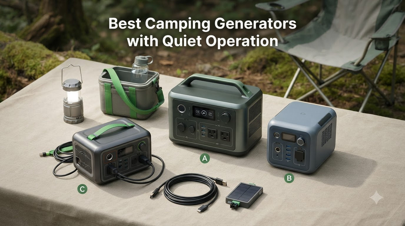8 Best Camping Generators with Quiet Operation (September 2026)