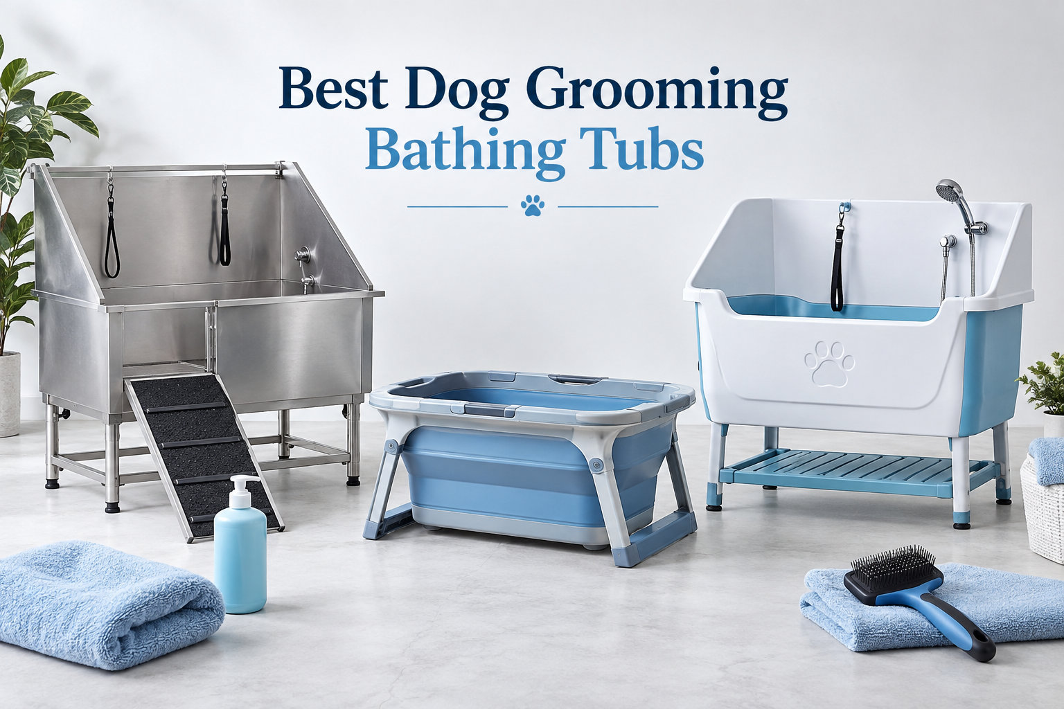 12 Best Dog Grooming Bathing Tubs (September 2026)