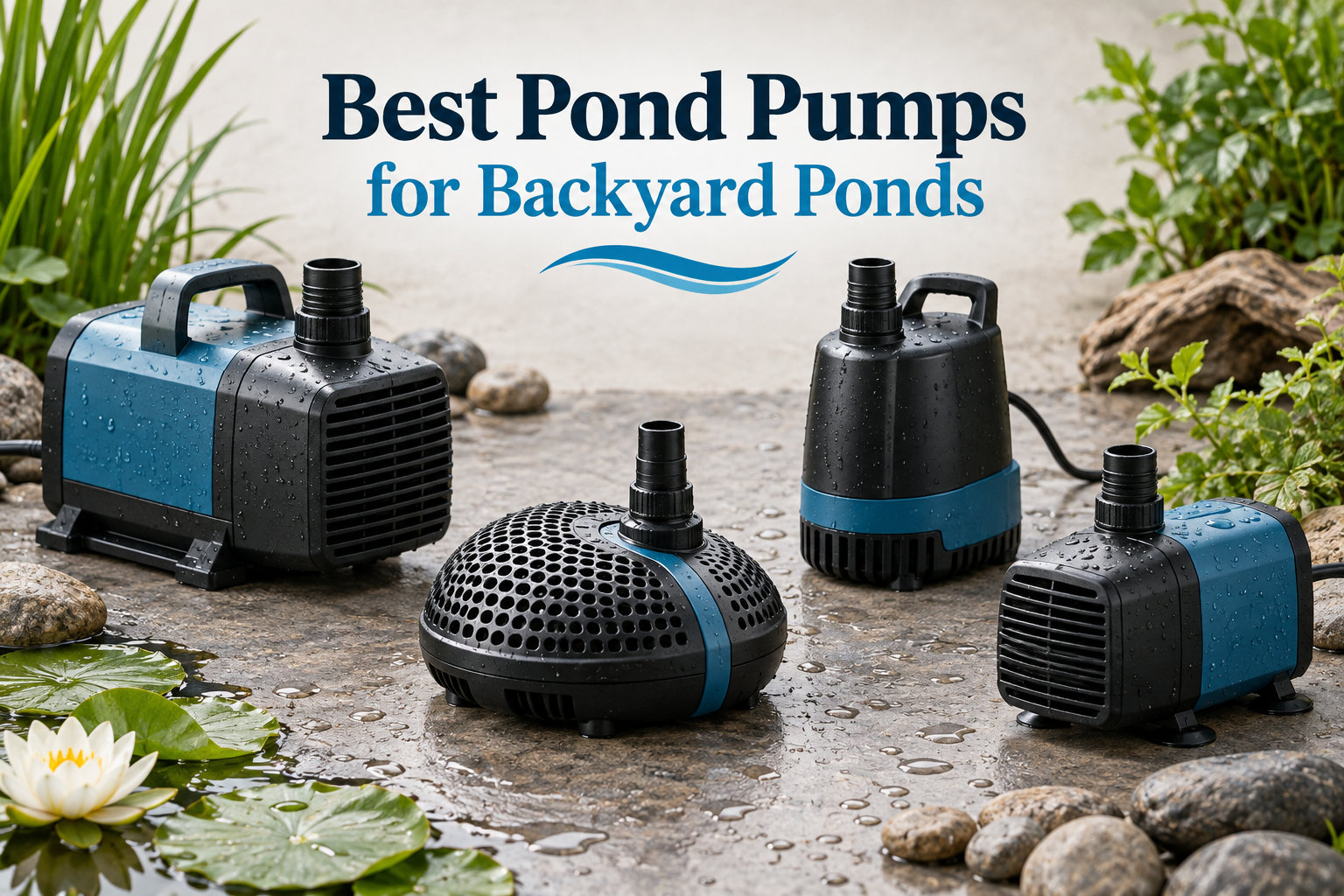 8 Best Pond Pumps for Backyard Ponds (September 2026)