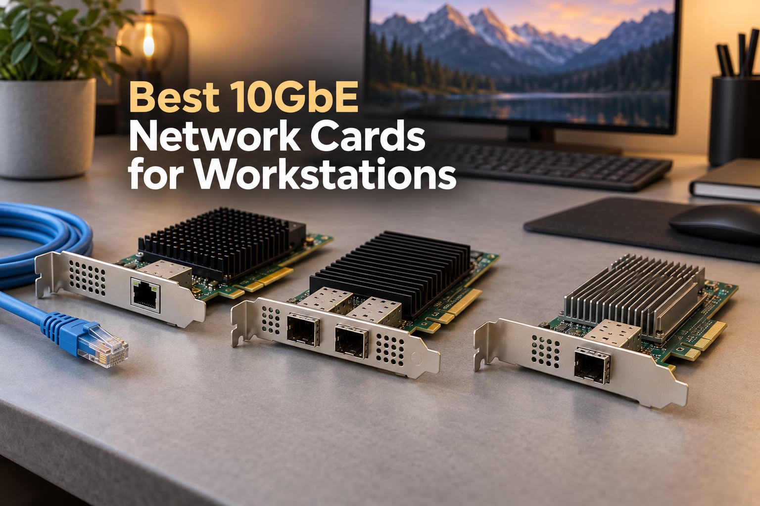 Best 10GbE Network Cards for Workstations (September 2026)