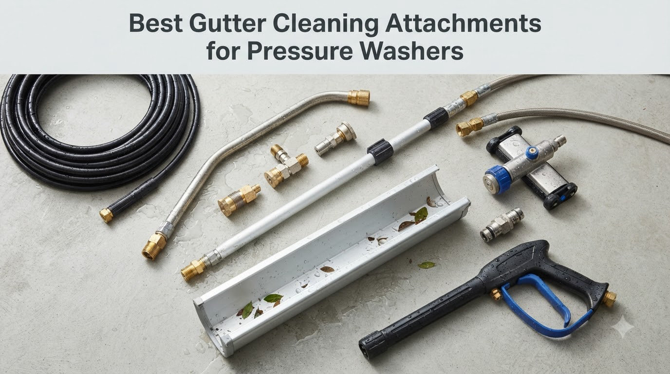 8 Best Gutter Cleaning Attachments Pressure Washers (September 2026)