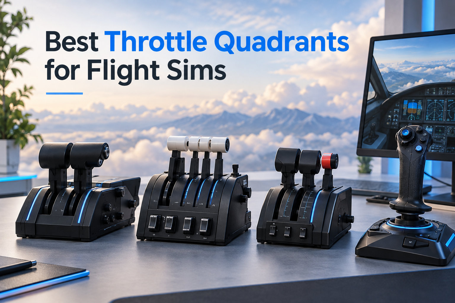 8 Best Throttle Quadrants for Flight Sims (September 2026)