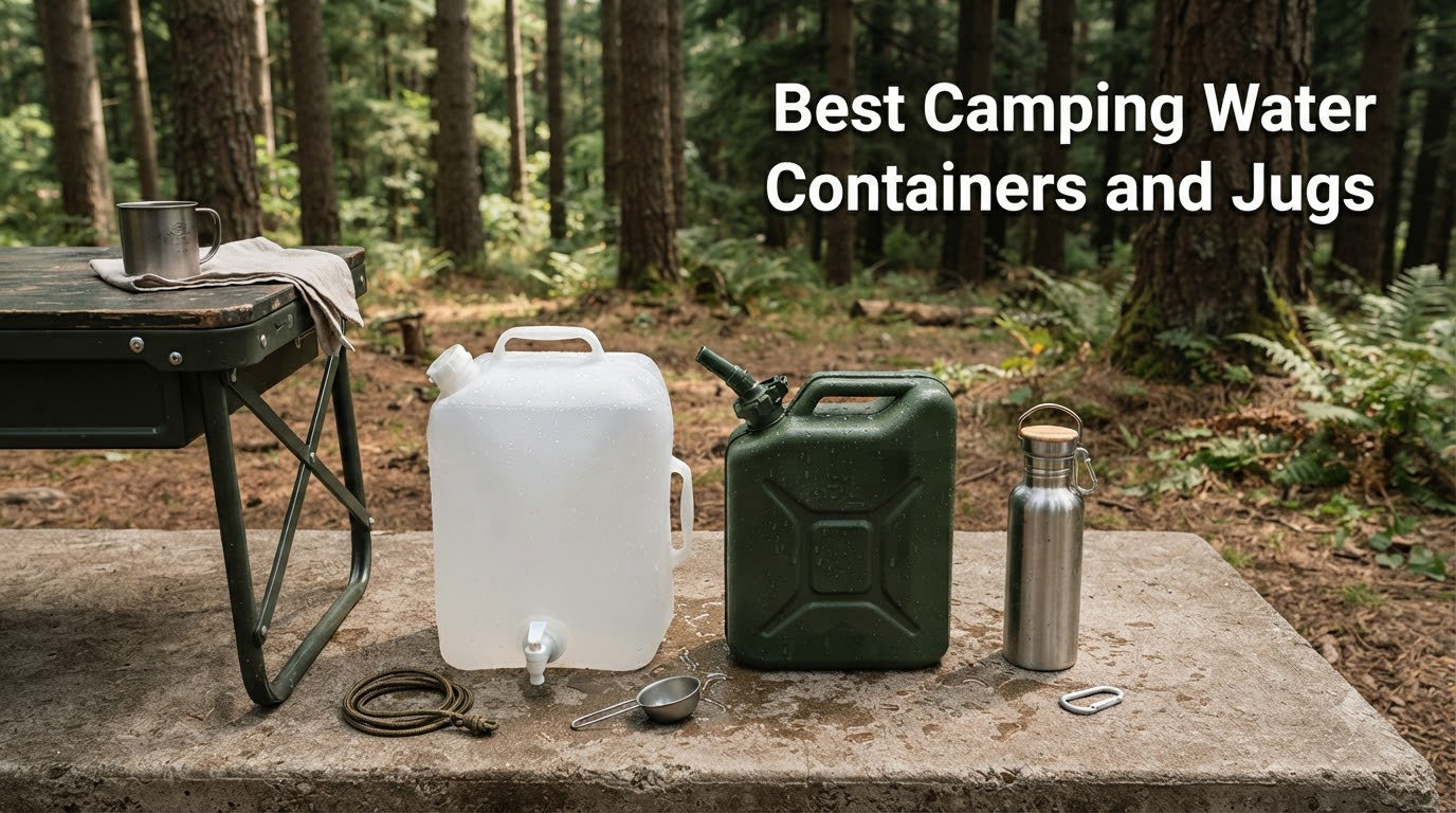 10 Best Camping Water Containers and Jugs (September 2026)