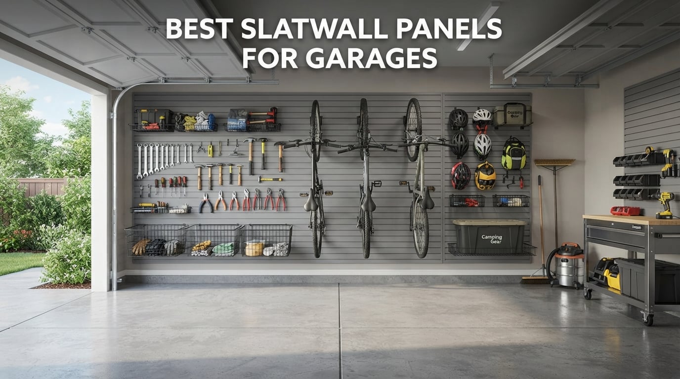 8 Best Slatwall Panels for Garages (September 2026)