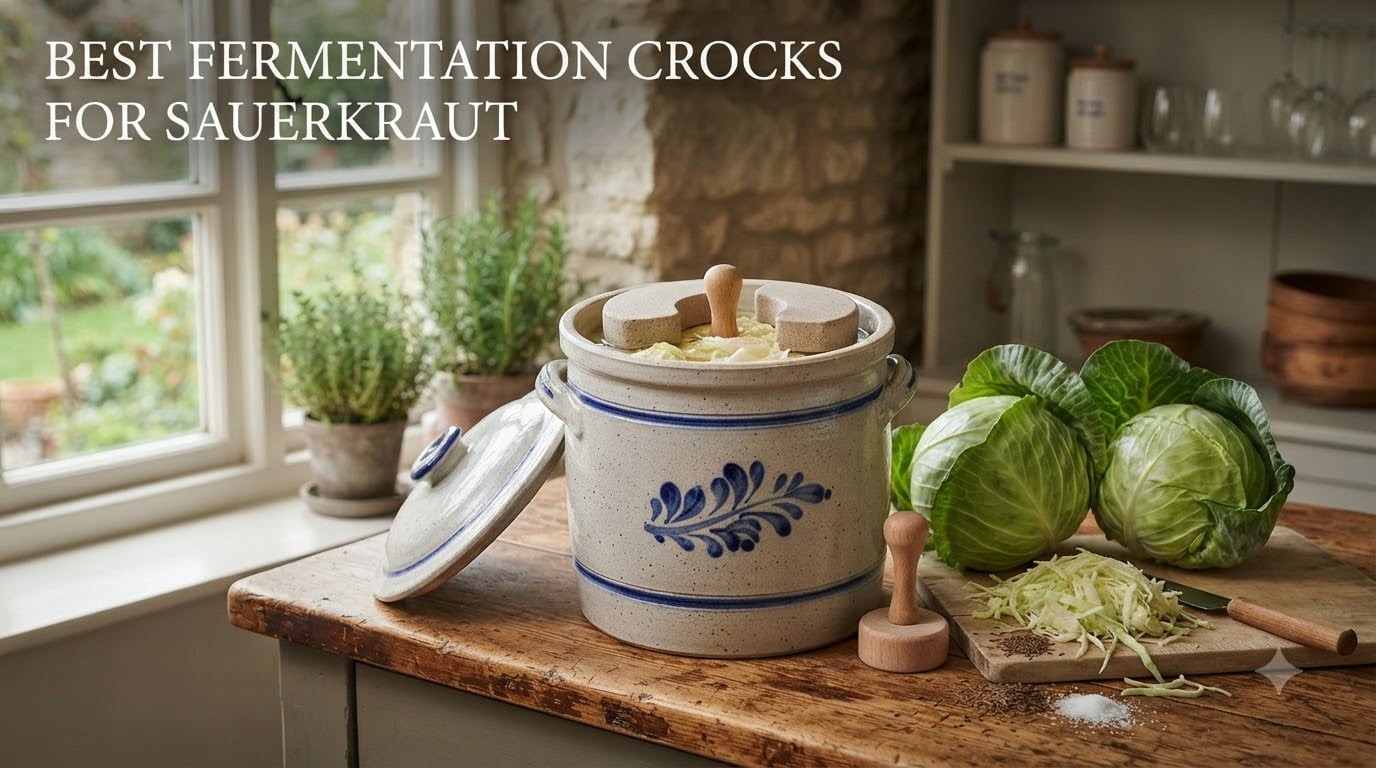 8 Best Fermentation Crock for Sauerkraut (September 2026)