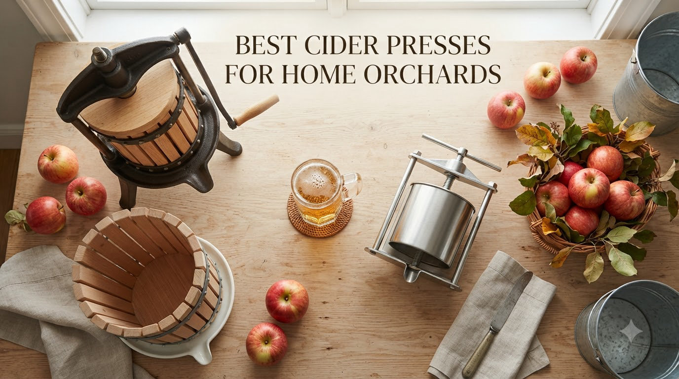 8 Best Cider Presses for Home Orchards (September 2026)