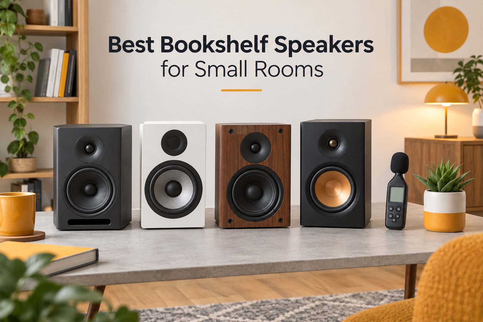 7 Best Bookshelf Speakers for Small Rooms (September 2026)