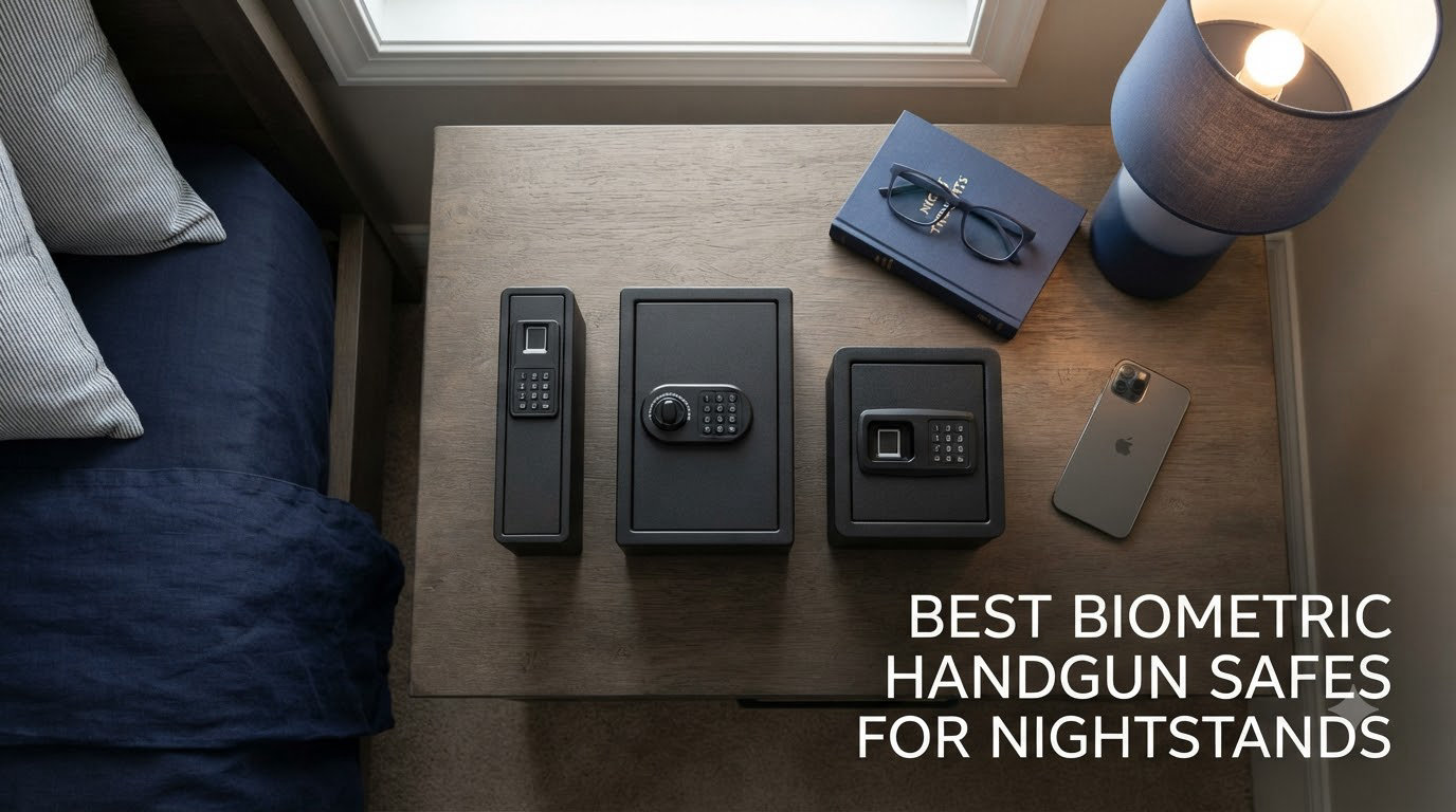8 Best Biometric Gun Safes for Nightstands (October 2026)