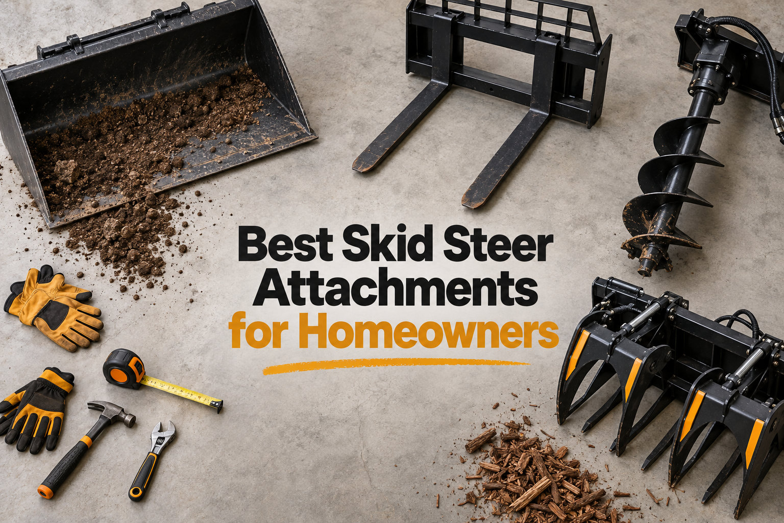 8 Best Skid Steer Attachments for Homeowners (September 2026)