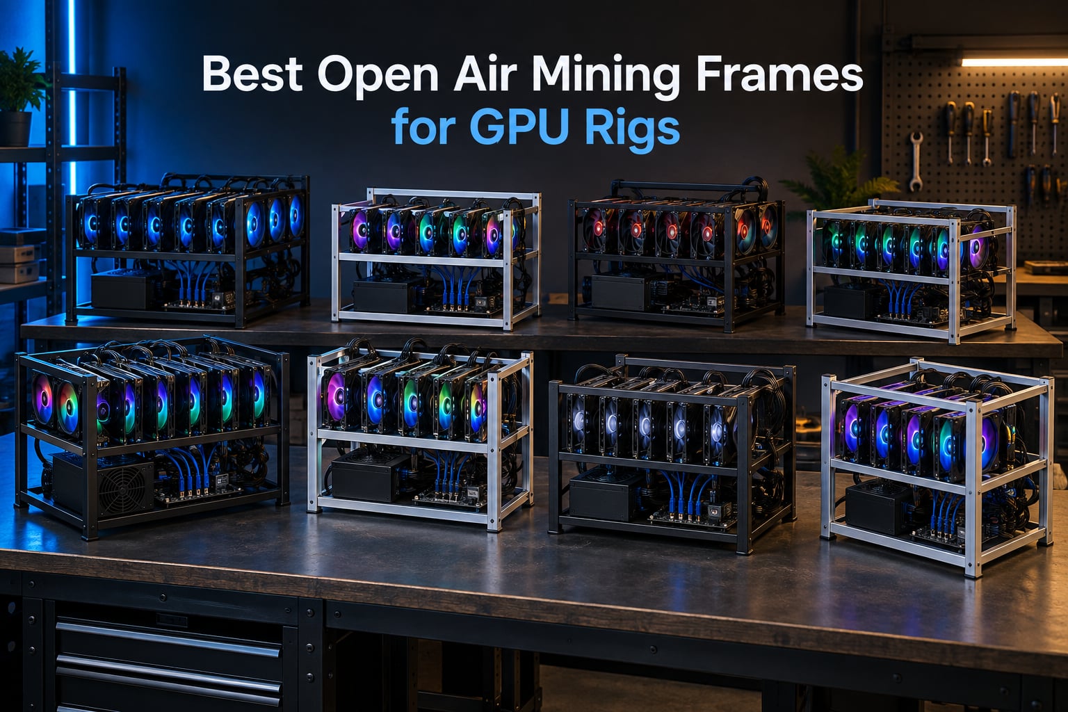 8 Best Open Air Mining Frames for GPU Rigs (September 2026)